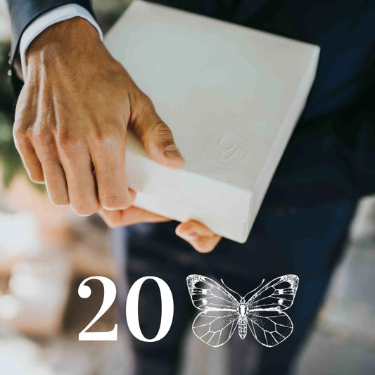 20 mariposas blancas vivas para liberar en vuelo en bodas u eventos especiales
